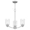 Quoizel Acacia 3-Light Brushed Nickel Chandelier ACA5020BN - alternate 1